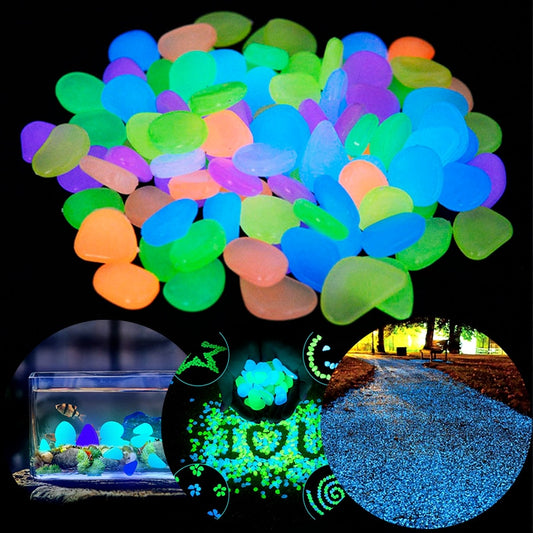 Glow in the Dark Garden Pebbles