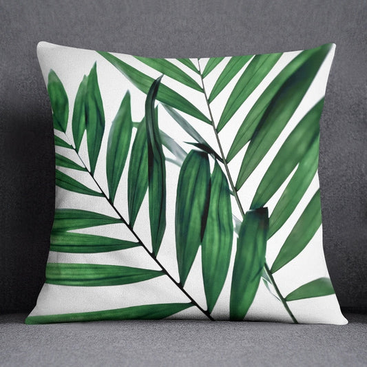 Green Leaf Pillows